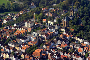 Luftbild Frankenberg (Eder) Altstadt